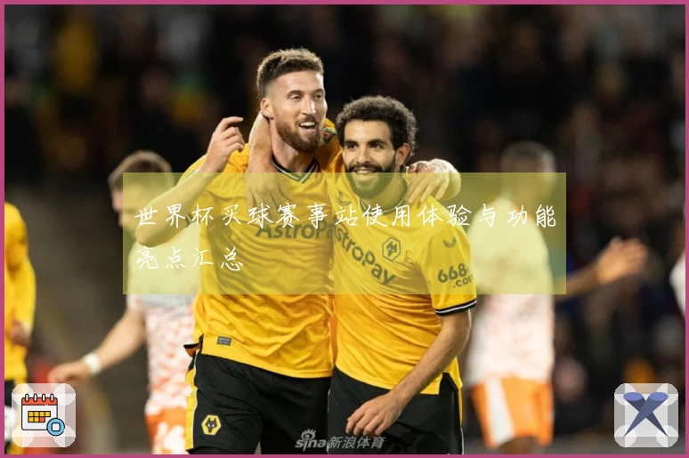 世界杯买球赛事站使用体验与功能亮点汇总