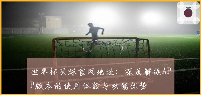世界杯买球官网地址：深度解读APP版本的使用体验与功能优势